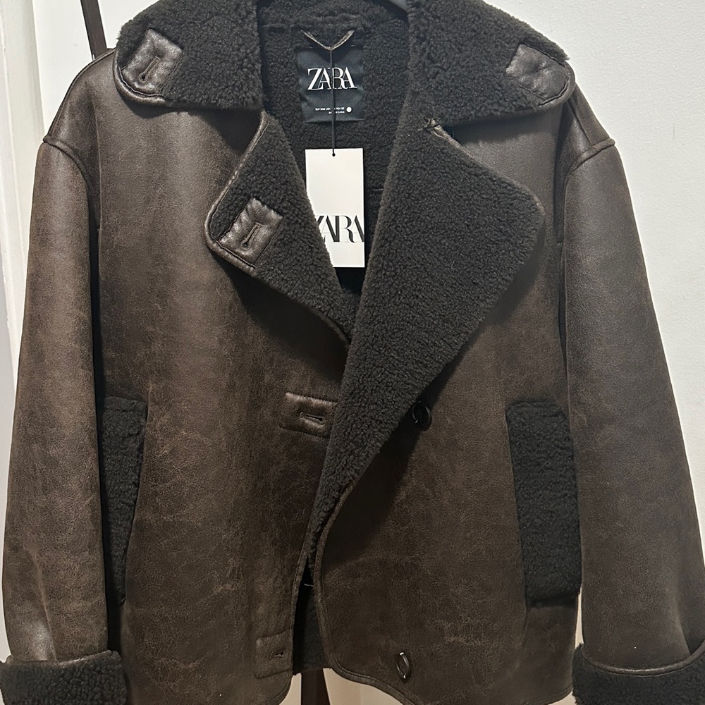 Zara double faced jacket